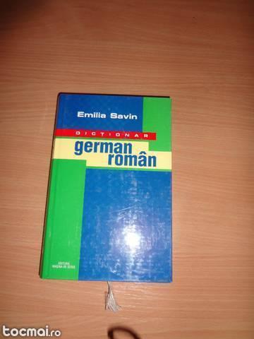 Dictionar German - Roman nou E. Savin