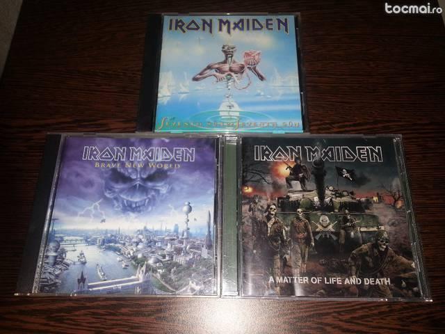 Iron Maiden - 3 albume CD- uri originale