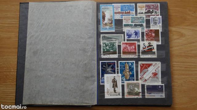 Clasor cu timbre A5 Rusia stampilate