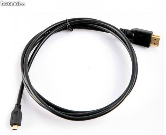 Cablu micro HDMI la HDMI, conectare tableta telefon la TV