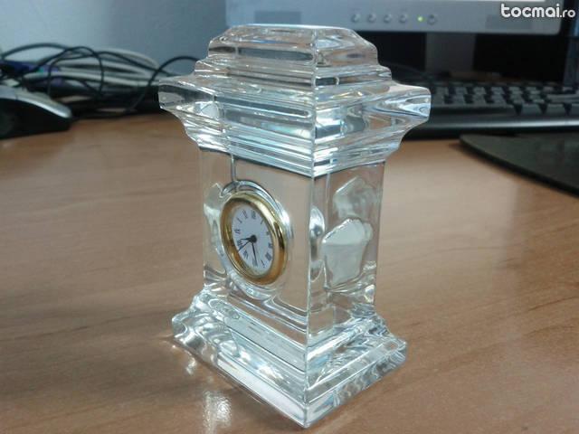 Ceas - versace rosenthal treasury mini clock - original
