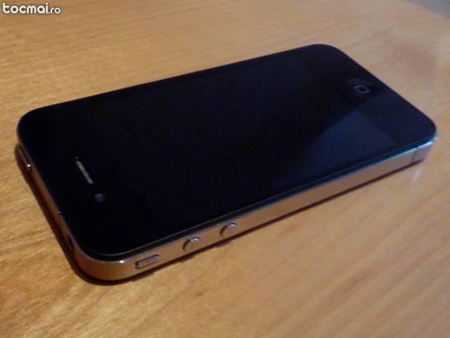 Apple Iphone 4s Negru 16 GB cu R- SIM 9 PRO