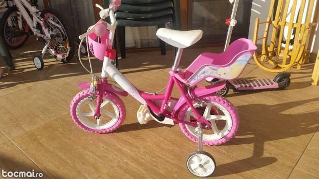 Bicicleta copii fetite winx roz 12
