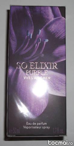 Parfum feminin so elixir purple yves rocher