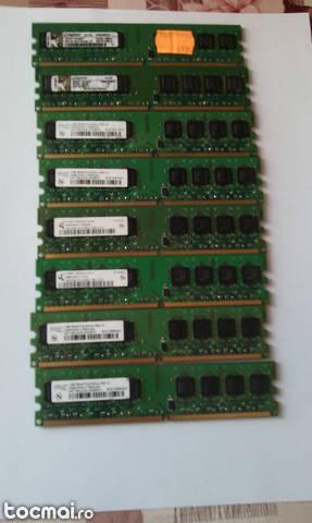 Kit ram 2 x 1 gb (2 gb) DDR2 / 667 mhz / PC2- 5300U