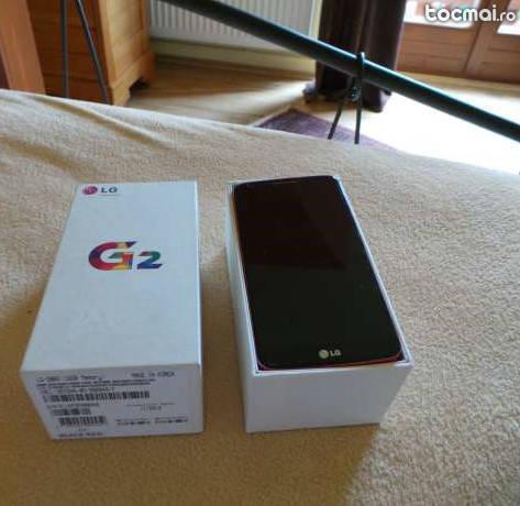 Lg g2 rosu ca nou fullbox!