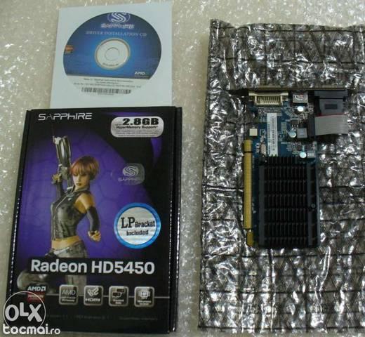 Placa video Radeon HD5450 1GB DDR3