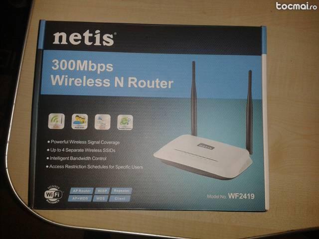 Router wireless 300 mbps netis