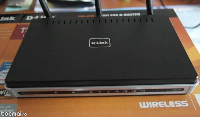Router Wireless D- Link DIR- 635, USB, incarcator