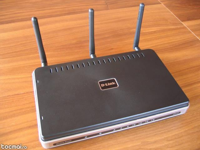 Router Wireless D- Link DIR- 635, USB, incarcator