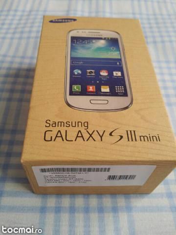 Samsung galaxy s3 i8200mini. nou. nevarlocked. full box.