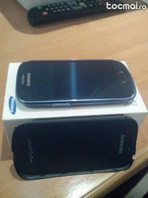 Samsung Galaxy S3 mini I8190, full box si husa Flip Cover