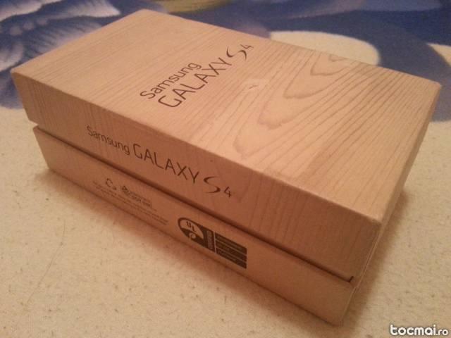 Samsung galaxy s4 i9505 full box alb 16gb la cutie