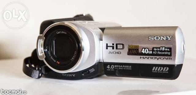 Sony handycam 40 gb - hdd full hd + bonus geanta sony