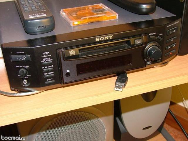 Sony mds- s50 minidisc deck recorder