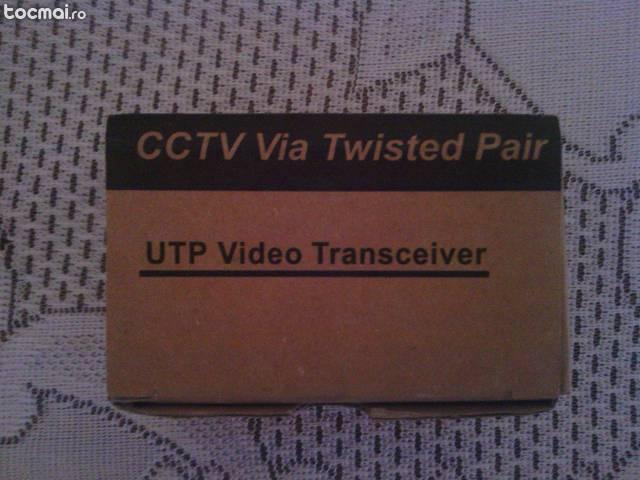 Utp video transceiver cctv