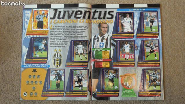 Album fotbalisti Italia Sera A 1998/ 1999 complet 100%