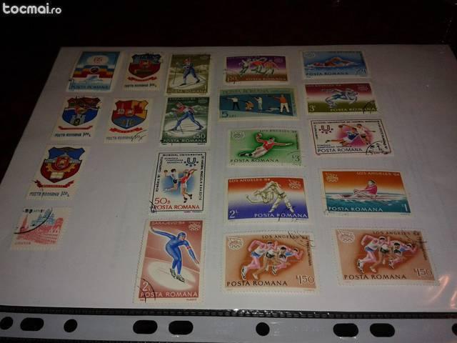 Colectie timbre diverse tari