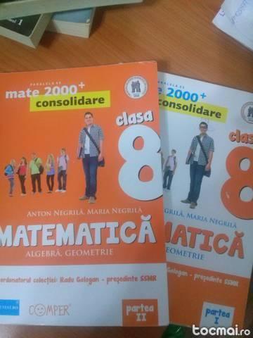 Culegeri matematica clasa a VIII- a