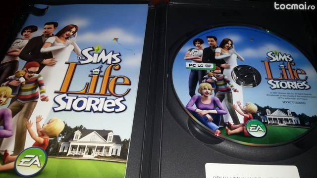 Joc original the sims life stories pentru pc
