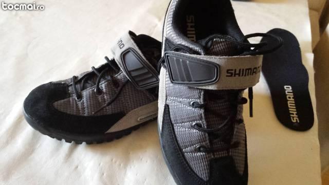 Pantofi Shimano MTB cu placute SPD incluse Shimano SM- SH50