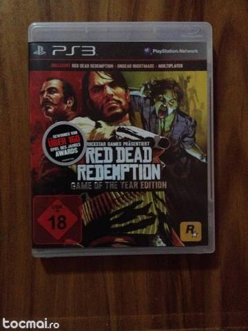 Red Dead Redemption Game Of The Year PS3