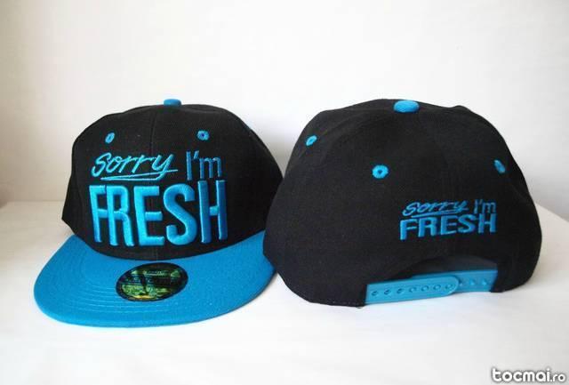 Sapca sorry i am fresh albastra noua