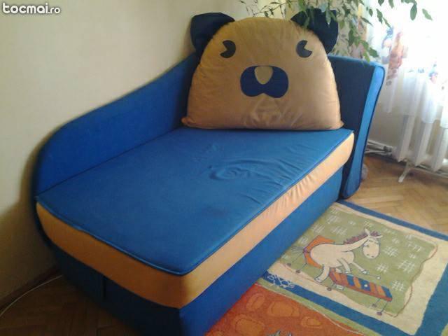 Canapea extensibila camera copil