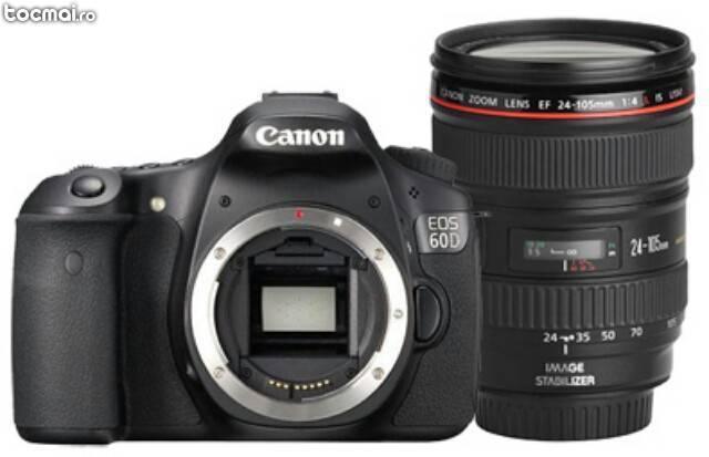 camera foto canon 60d + canon 24- 105 l