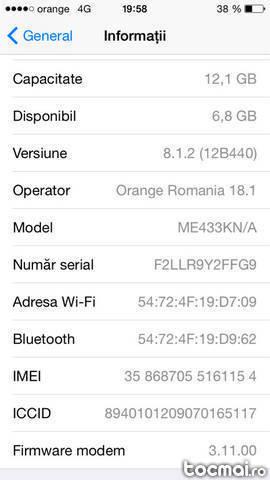 iPhone 5 s neverlocked 16 gb