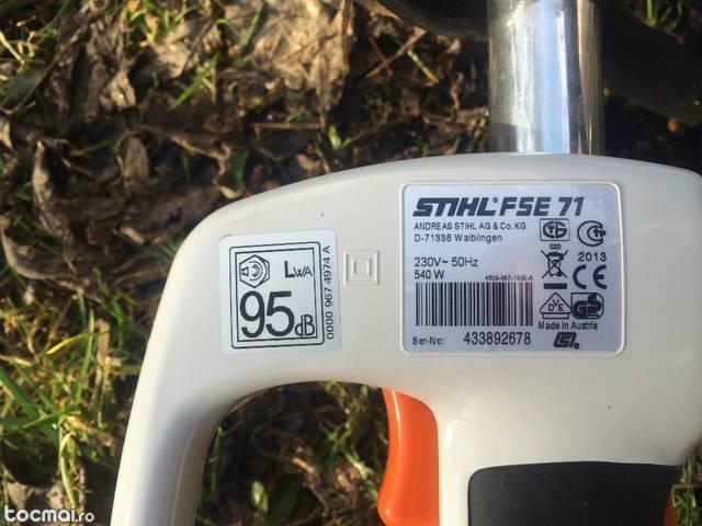 Motocositoare electrica stihl fse 71 noua cu garantie