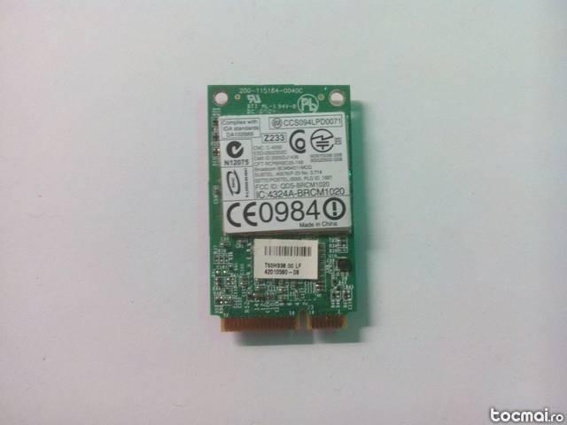 Placa retea wireless Broadcom DW 1390, 802. 11 b/ g