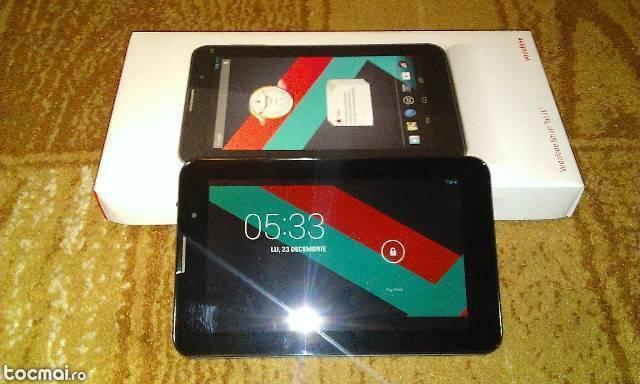 Tableta ca noua, vodafone smart tab 3, 3g, quad core, 16 gb.