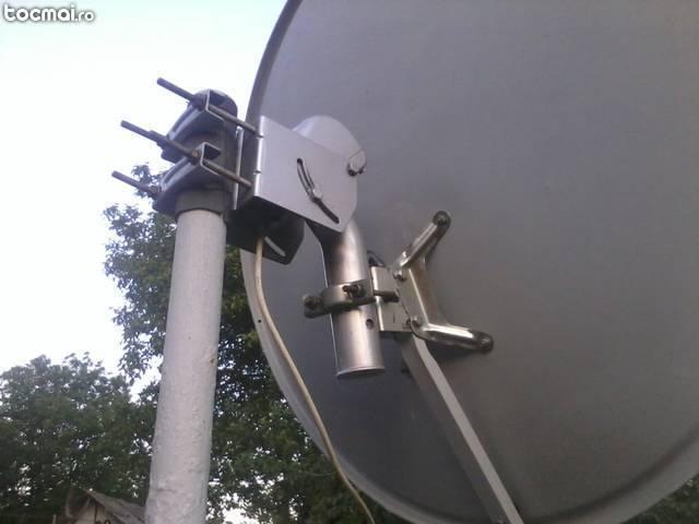 Antena de satelit 90 cm cu Motor H- H Optibox DM2400