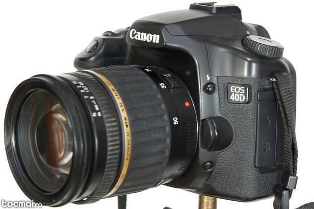 Canon 40D + Tamron 17- 50 f2, 8
