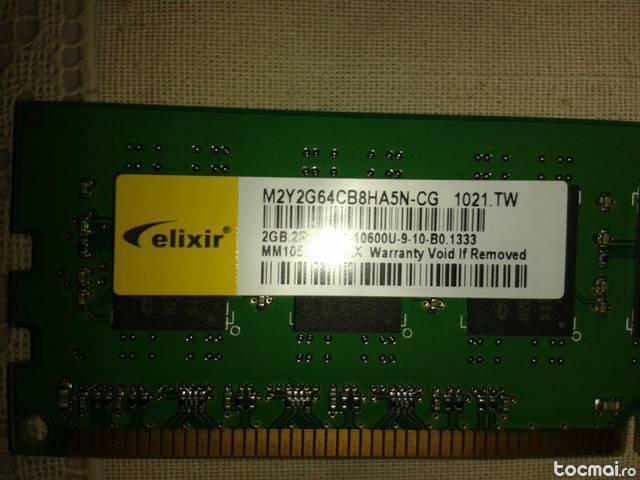 DDR3 2GB Elixir pentru PC 1333Mhz