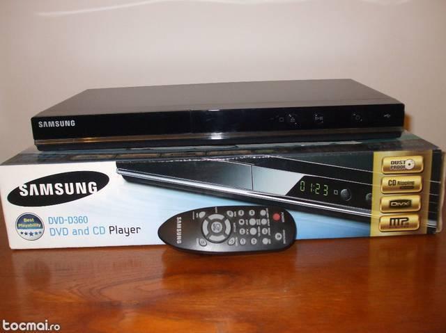 Dvd d 360 cd player samsung