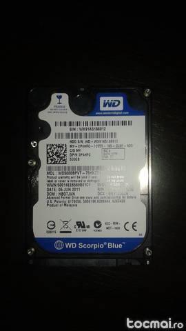 Hdd WD Scorpio Blue 500 GB
