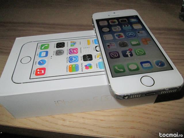 Iphone 5s 16gb alb poze reale
