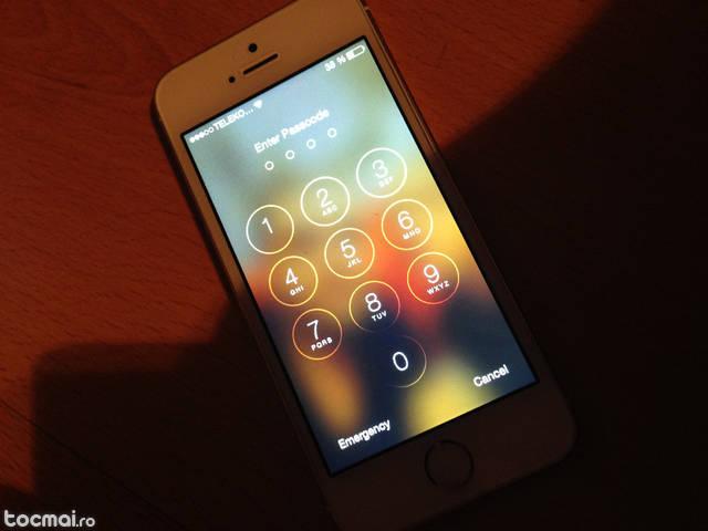 Iphone 5s, gold, neverlock, 16gb