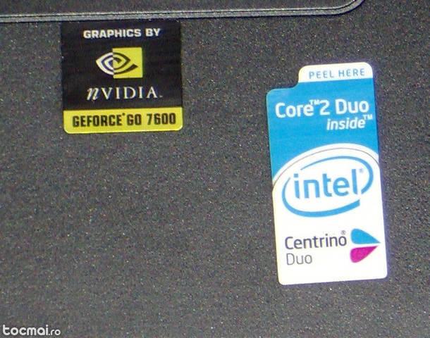 Laptop cu display 17'', Intel core 2 duo, Wi- Fi, Web. . .