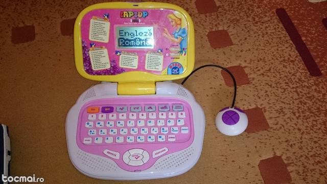 Laptop jucarie d- toys roman- englez stare foarte buna