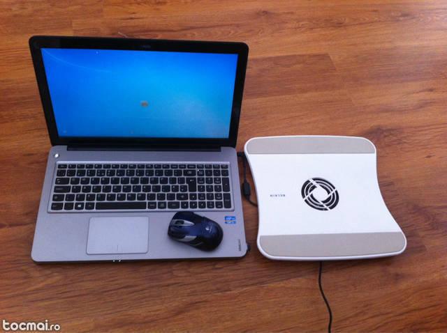Laptop lenovo U510 racitor si mousse wireless in garantie