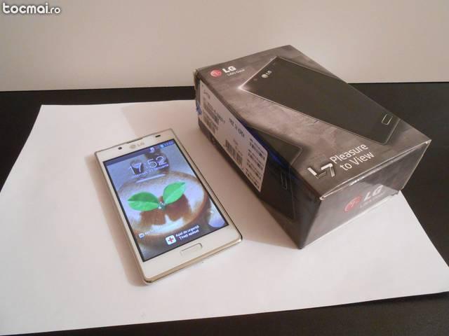 LG L7 alb , stare impecabila , cutie+ accesorii