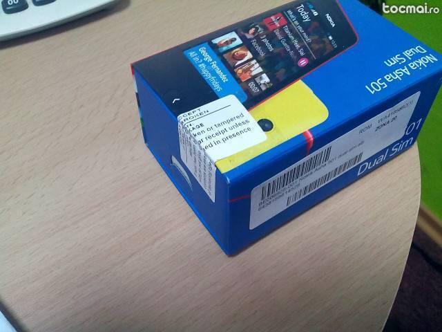 Nokia sigilat Asha 501 dual sim alb