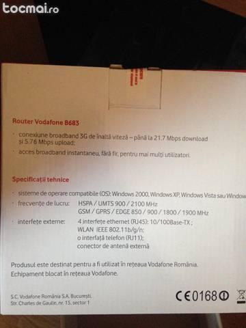 Rooter/ Modem Wireless 3G Vodafone B683- WiFi