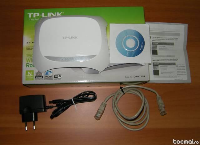 Router wireless tp- link tl- wr720n