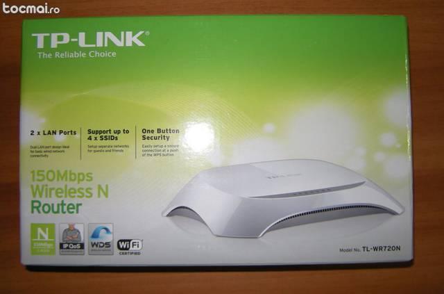 Router wireless tp- link tl- wr720n