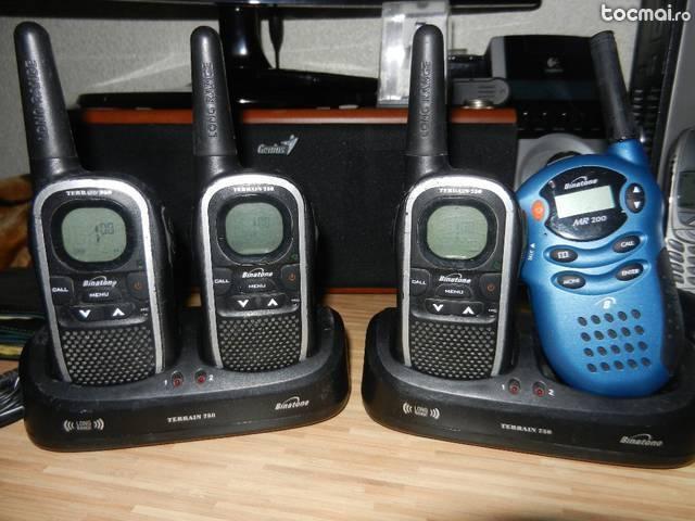 statie emisie receptie walkie talkie binetone