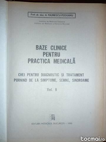 Baze clinice pentru practica medicala. Vol. 5